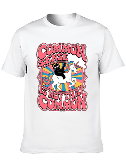 Common Sense Unicorn Graphic Tee