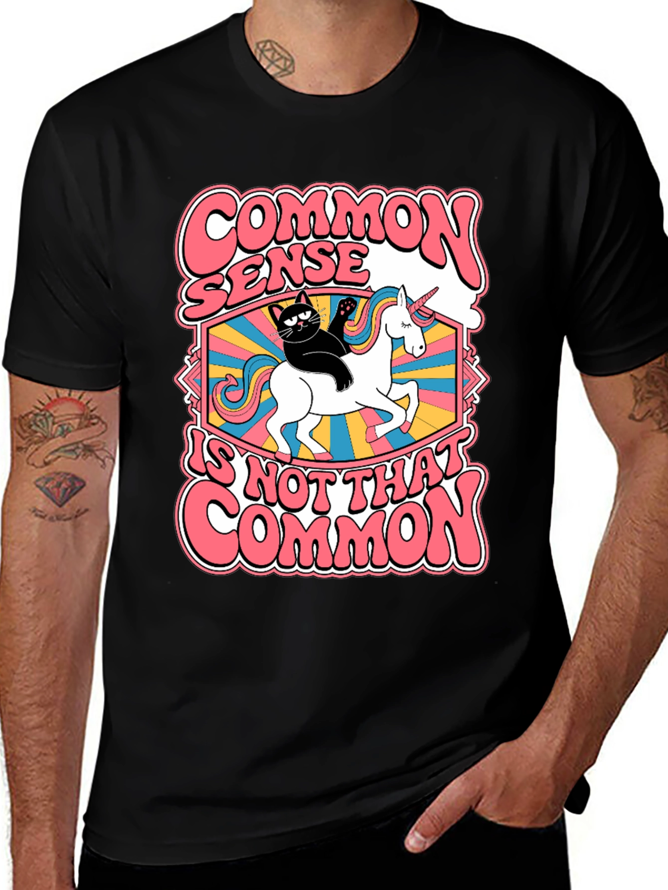 Common Sense Unicorn Graphic Tee
