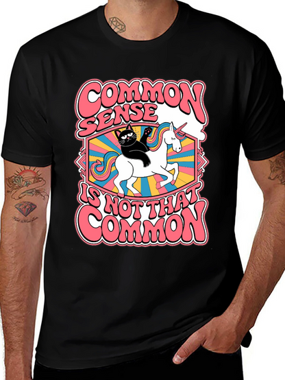 Common Sense Unicorn Graphic Tee