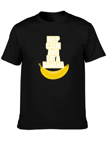 Keep Calm and Eat a Banana Graphic Tee