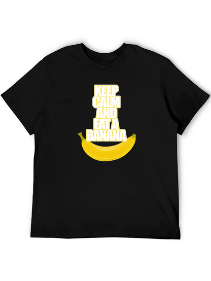 Keep Calm and Eat a Banana Graphic Tee