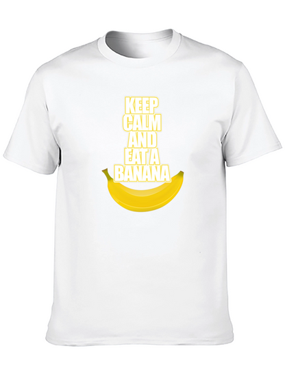 Keep Calm and Eat a Banana Graphic Tee
