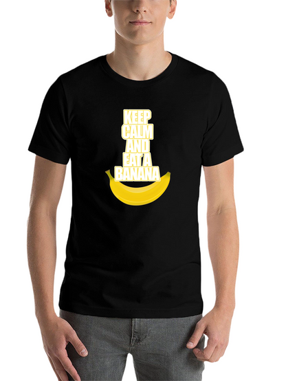 Keep Calm and Eat a Banana Graphic Tee