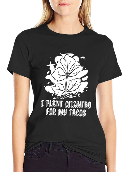 Cilantro Taco T-Shirt - Funny Foodie Tee
