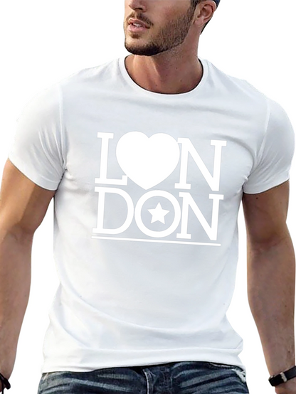 London Love Star Graphic Tee