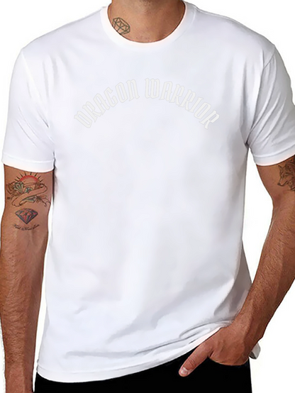 Dragon Warrior Black Graphic Tee