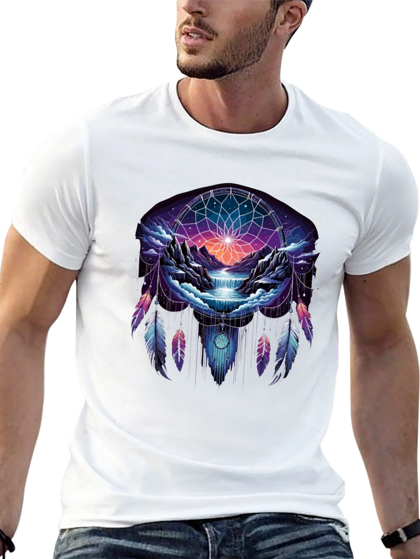 Dreamcatcher Landscape Graphic Tee
