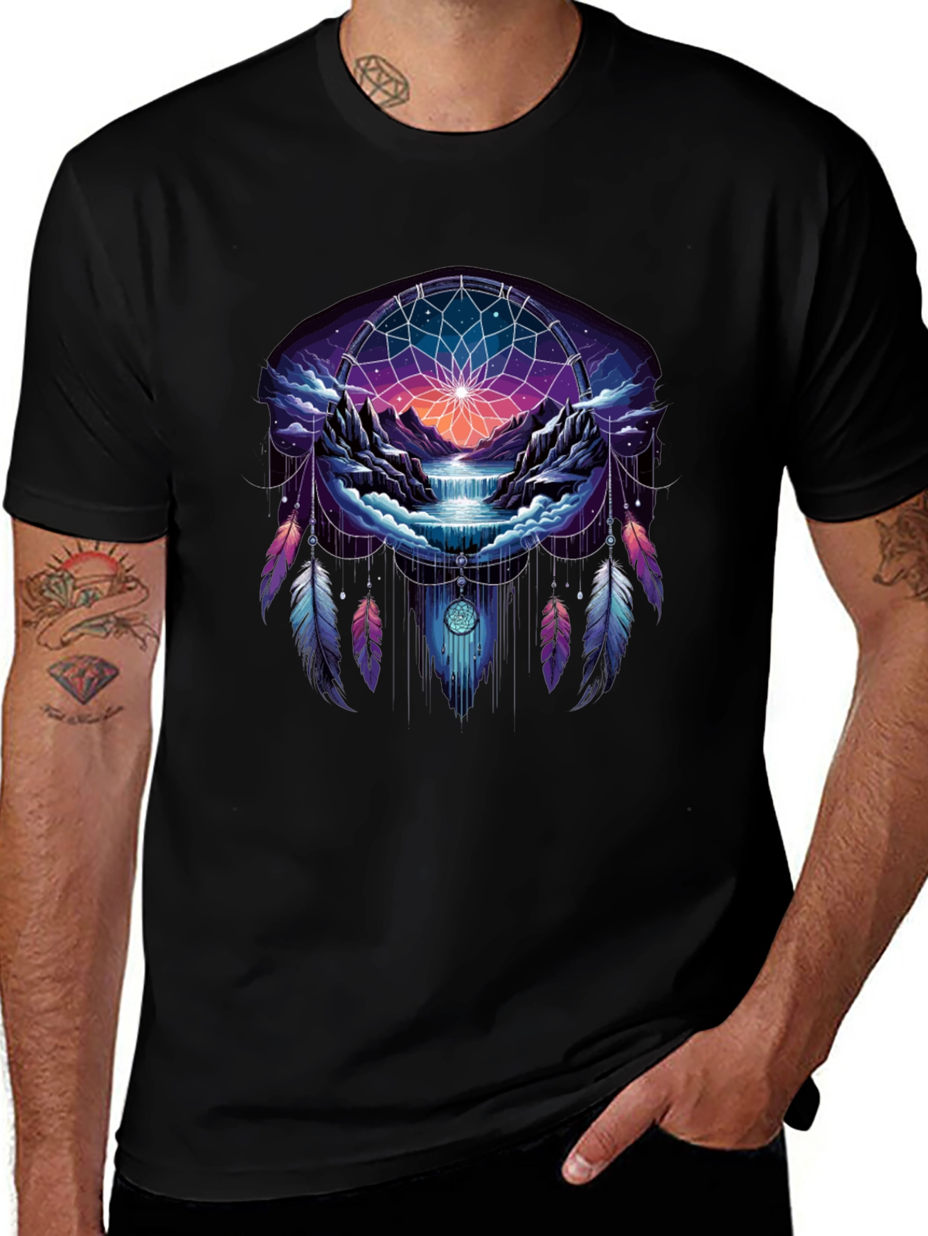 Dreamcatcher Landscape Graphic Tee