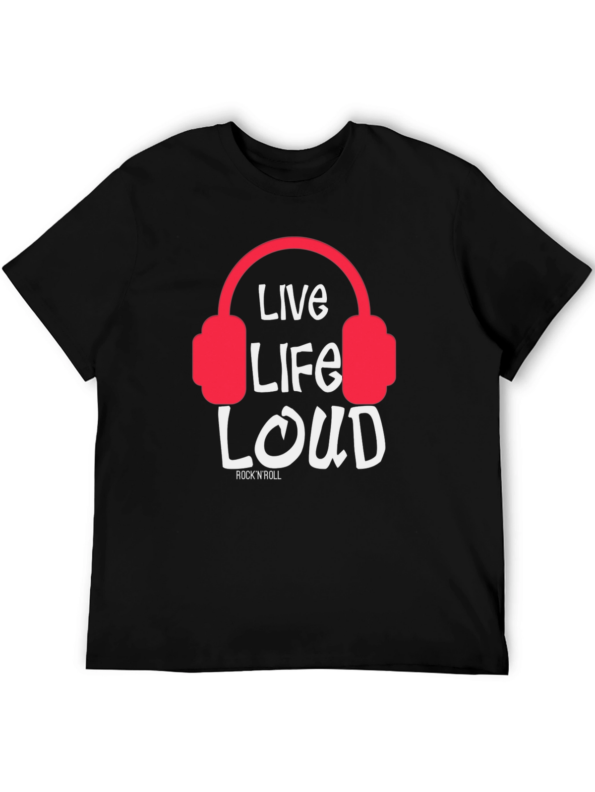 Live Life Loud Graphic Tee