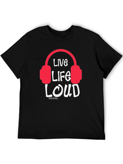Live Life Loud Graphic Tee