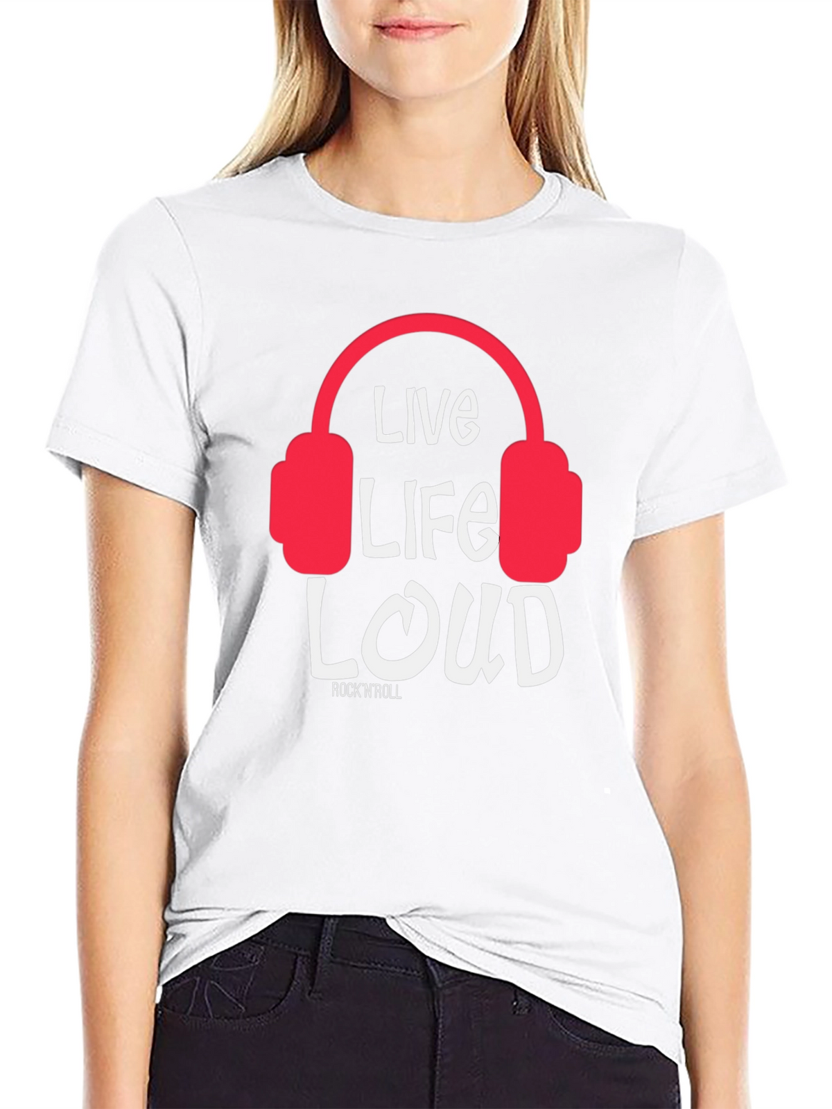Live Life Loud Graphic Tee