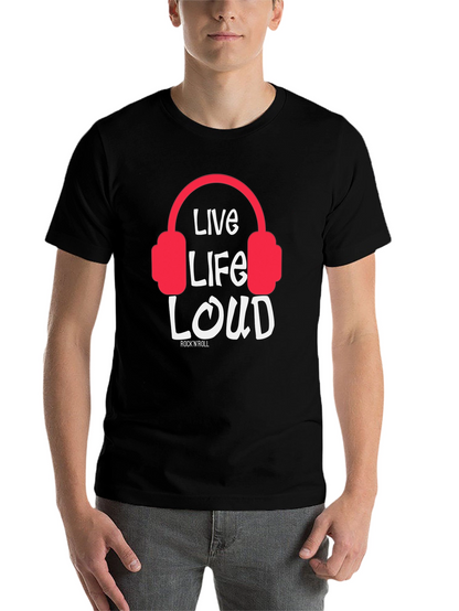 Live Life Loud Graphic Tee