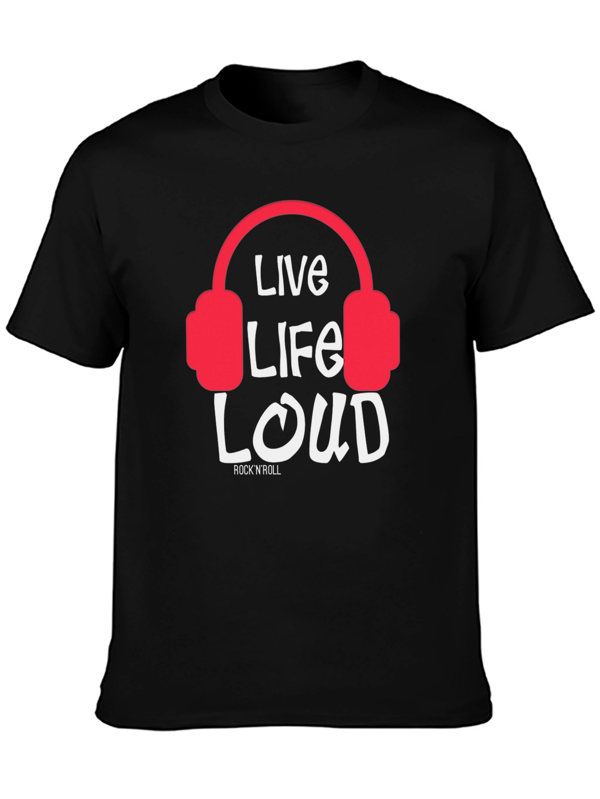 Live Life Loud Graphic Tee