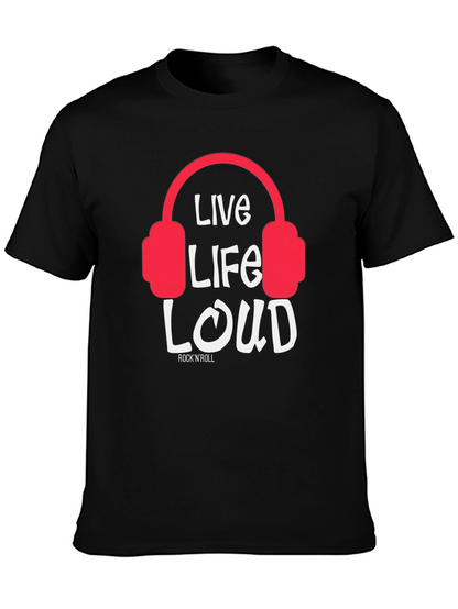 Live Life Loud Graphic Tee