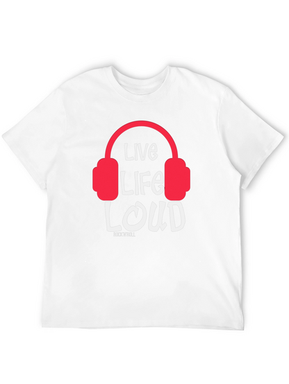 Live Life Loud Graphic Tee