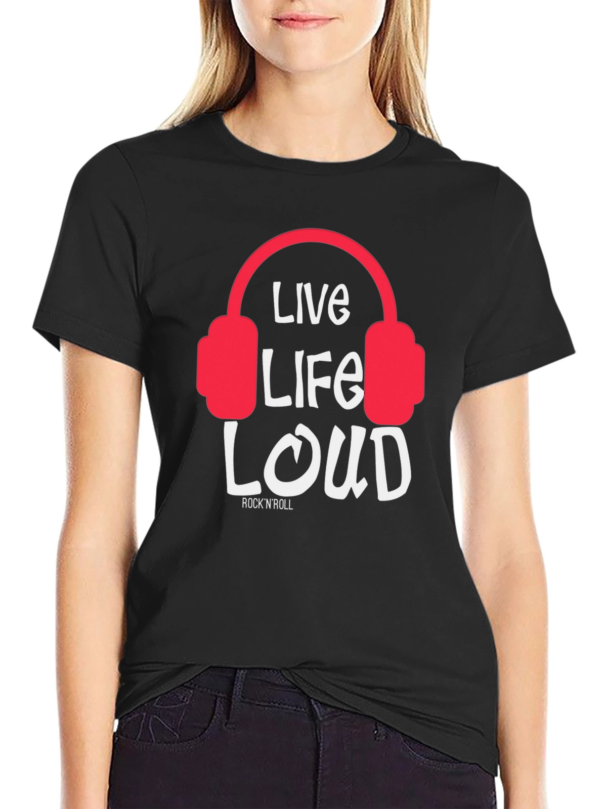 Live Life Loud Graphic Tee