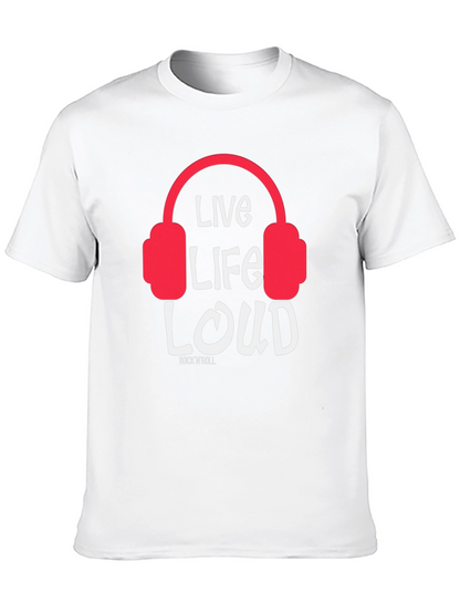 Live Life Loud Graphic Tee