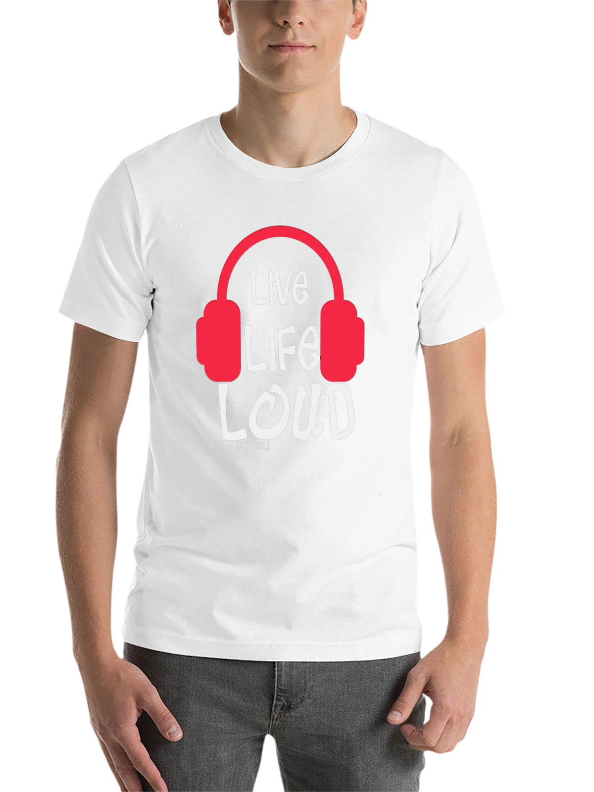 Live Life Loud Graphic Tee