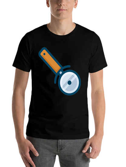 Pizza Cutter Graphic T-Shirt
