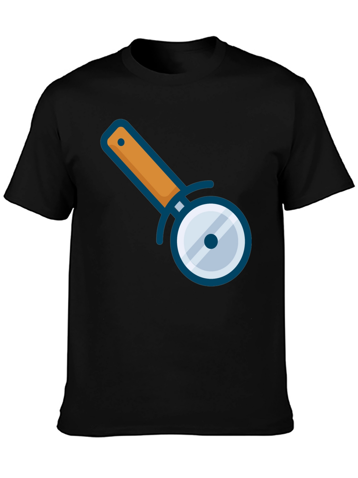 Pizza Cutter Graphic T-Shirt