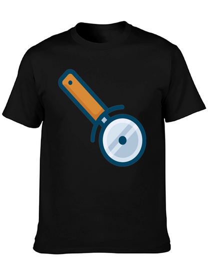 Pizza Cutter Graphic T-Shirt