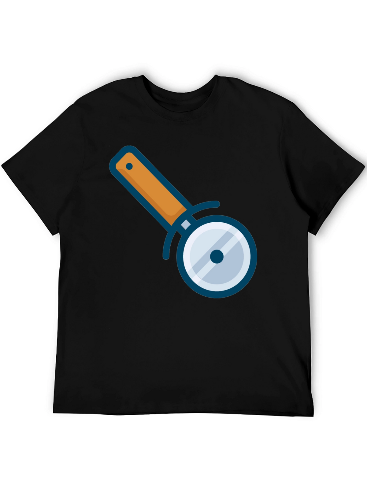Pizza Cutter Graphic T-Shirt