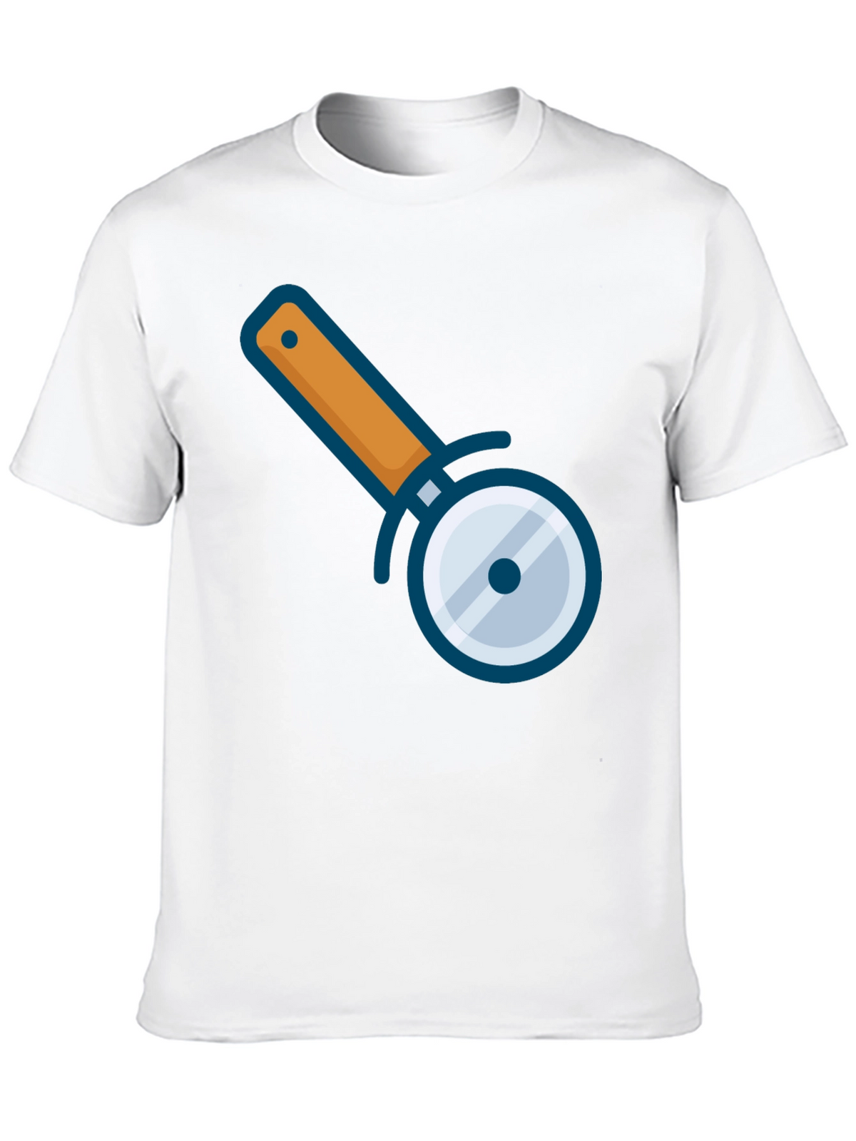 Pizza Cutter Graphic T-Shirt