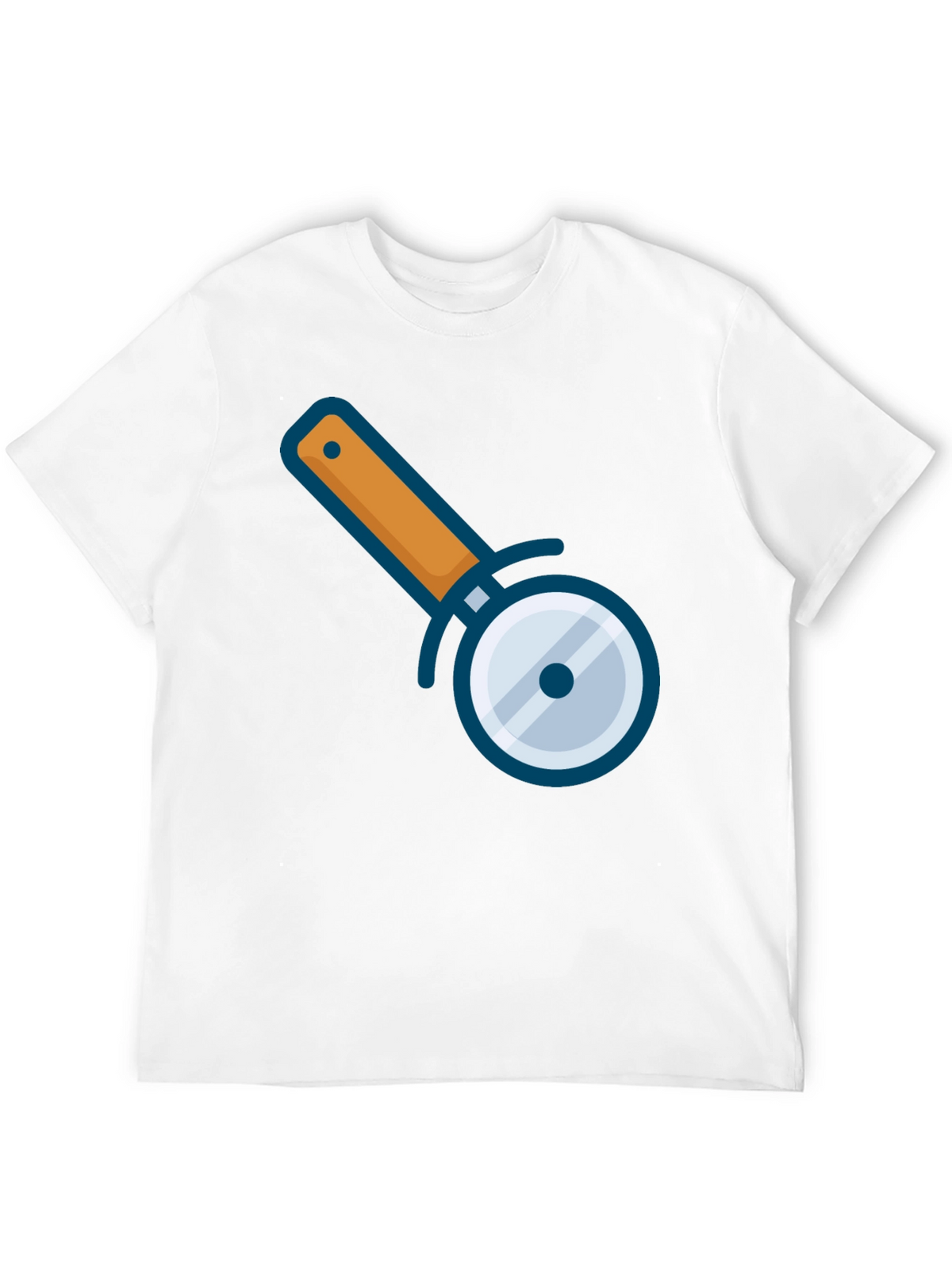 Pizza Cutter Graphic T-Shirt
