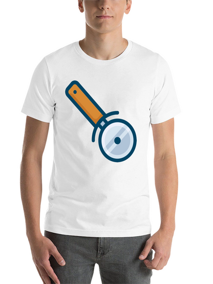 Pizza Cutter Graphic T-Shirt