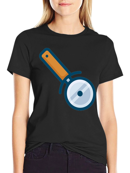 Pizza Cutter Graphic T-Shirt