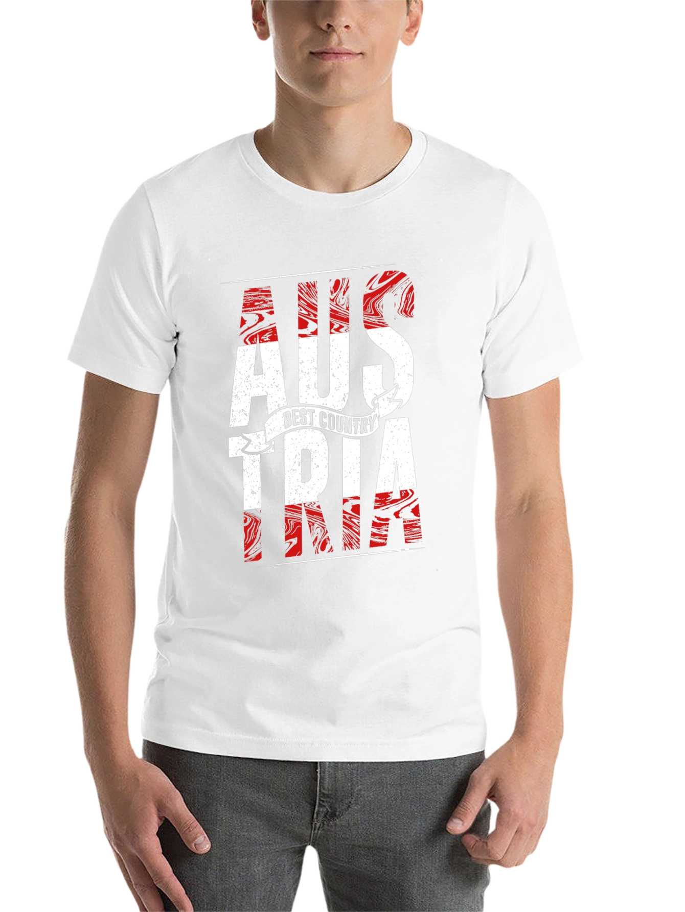 Austria Flag Pride Graphic T-Shirt