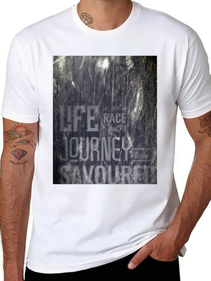 Inspirational Quote Graphic T-Shirt