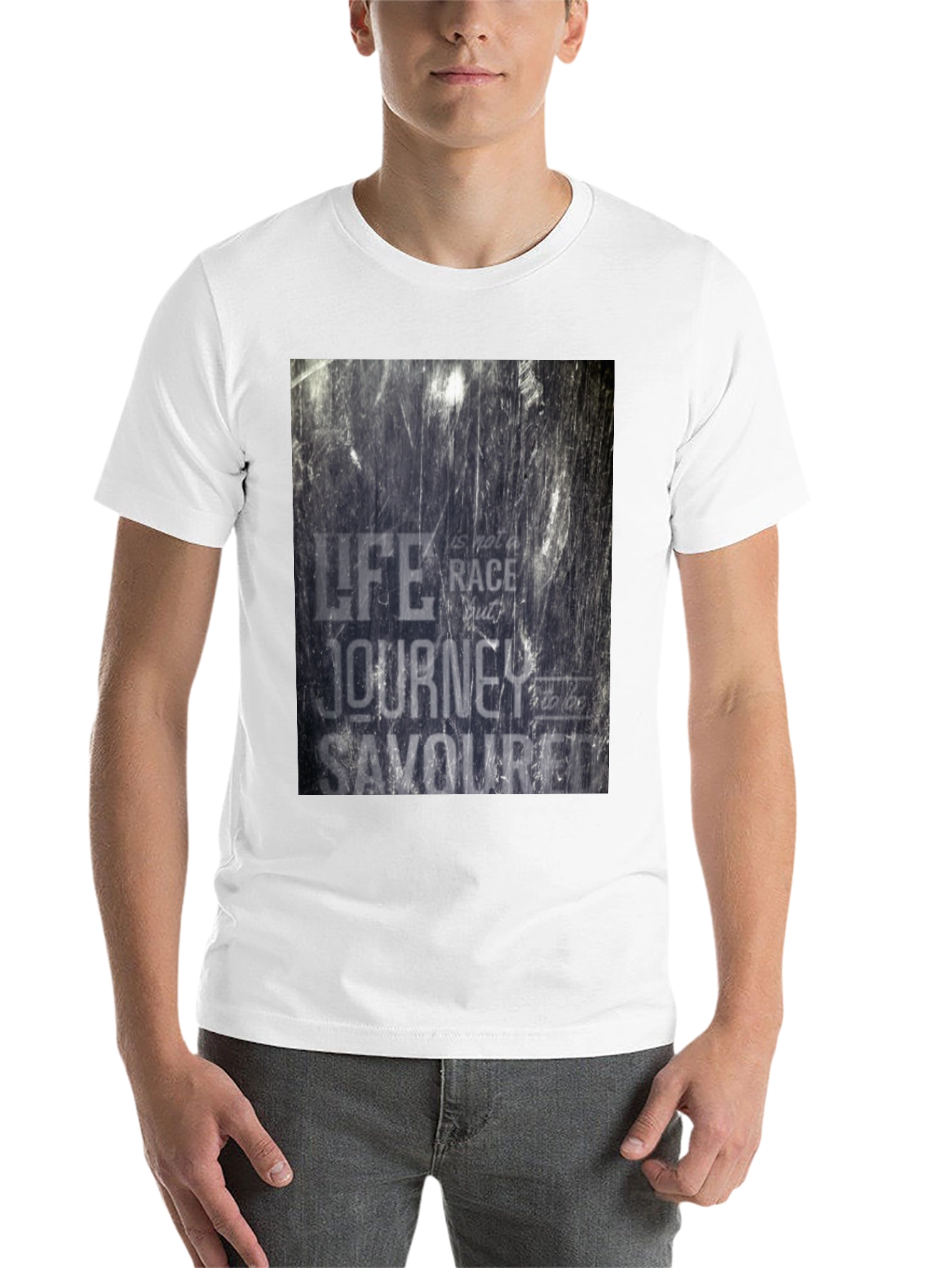 Inspirational Quote Graphic T-Shirt