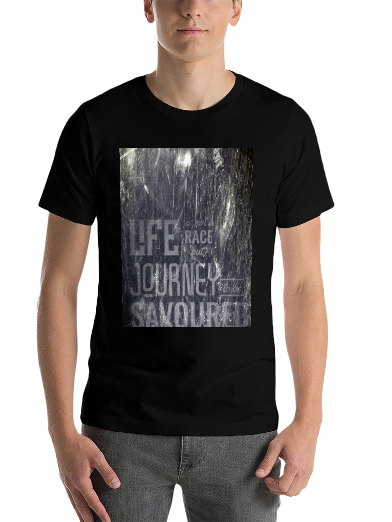 Inspirational Quote Graphic T-Shirt