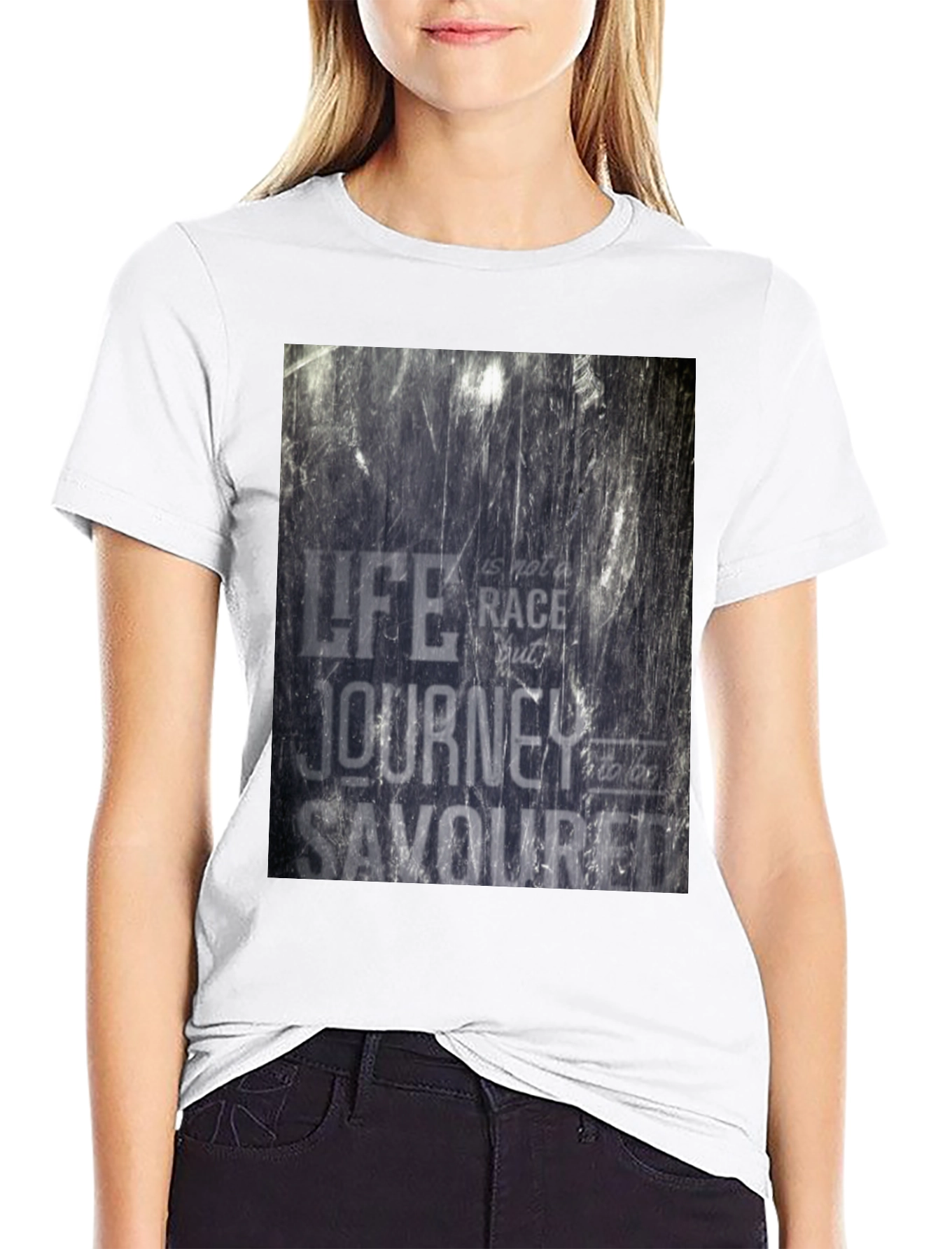 Inspirational Quote Graphic T-Shirt
