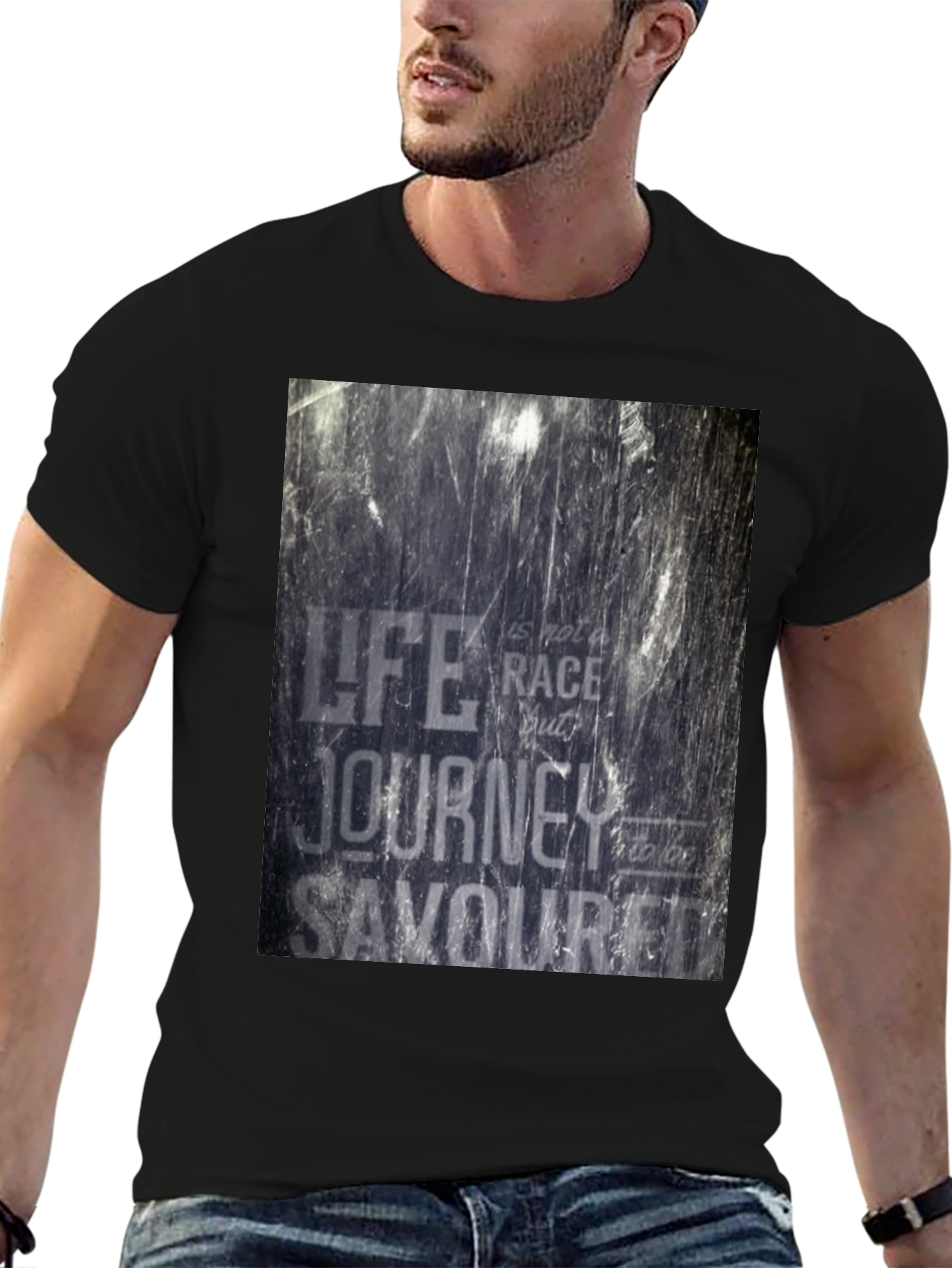 Inspirational Quote Graphic T-Shirt