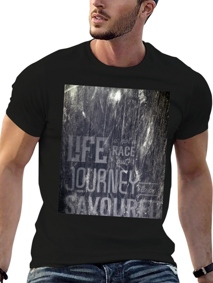 Inspirational Quote Graphic T-Shirt