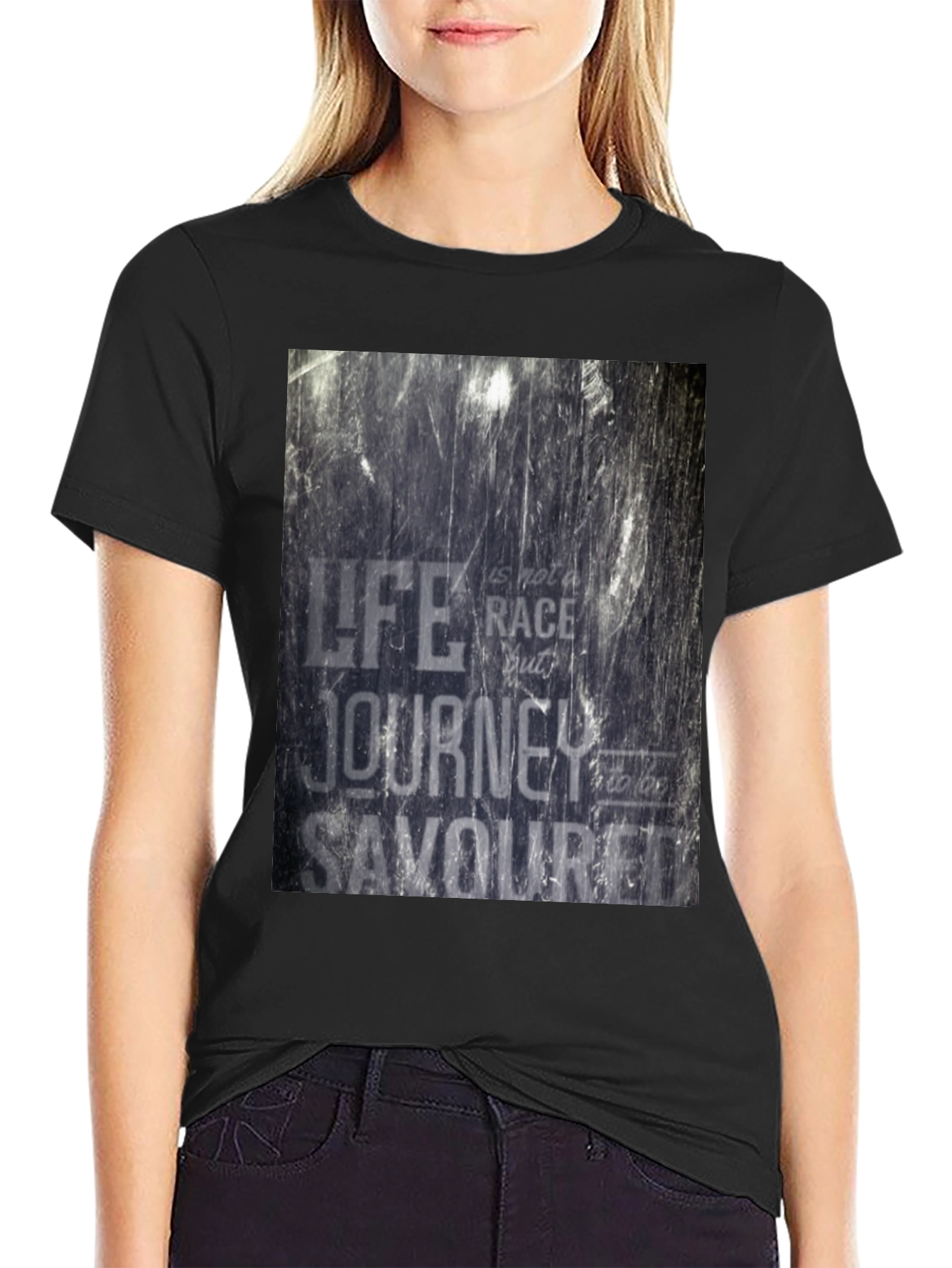 Inspirational Quote Graphic T-Shirt