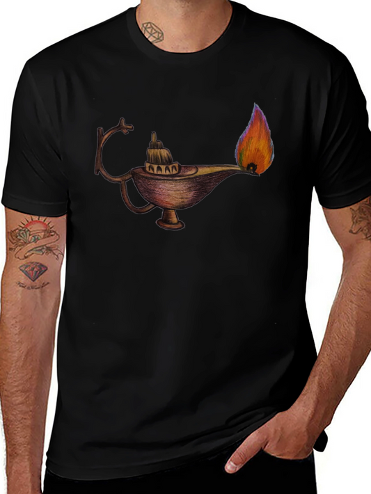 Magic Lamp Graphic T-Shirt - Wish Come True!