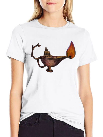 Magic Lamp Graphic T-Shirt - Wish Come True!