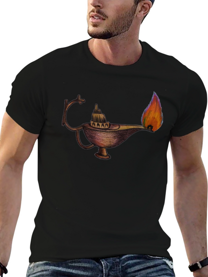 Magic Lamp Graphic T-Shirt - Wish Come True!