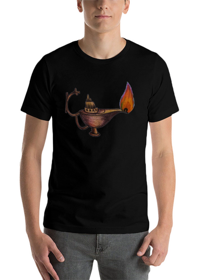 Magic Lamp Graphic T-Shirt - Wish Come True!