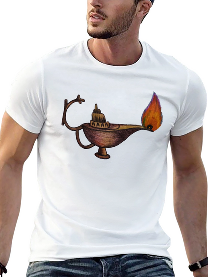 Magic Lamp Graphic T-Shirt - Wish Come True!