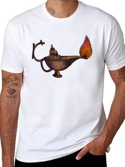 Magic Lamp Graphic T-Shirt - Wish Come True!