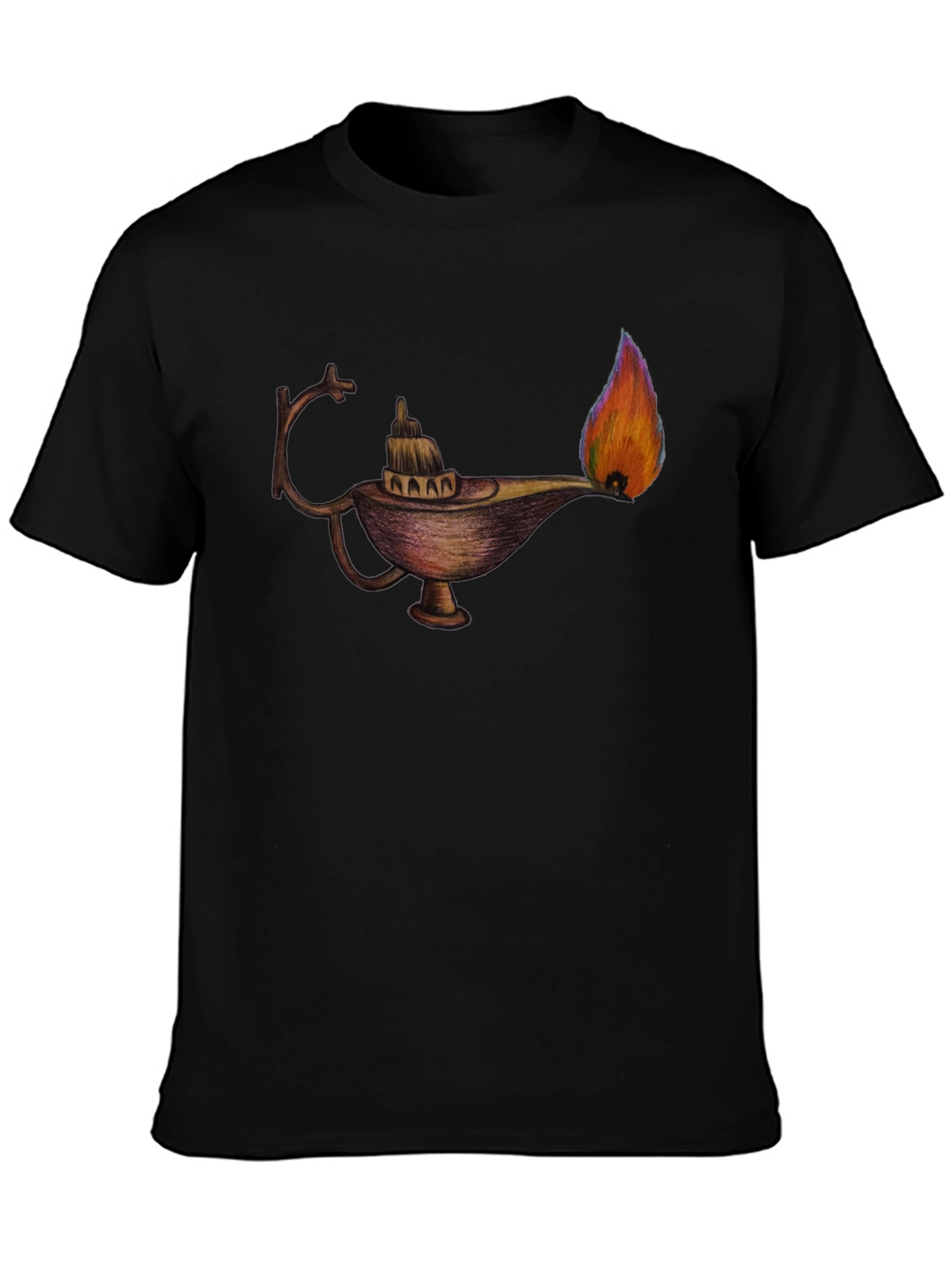Magic Lamp Graphic T-Shirt - Wish Come True!