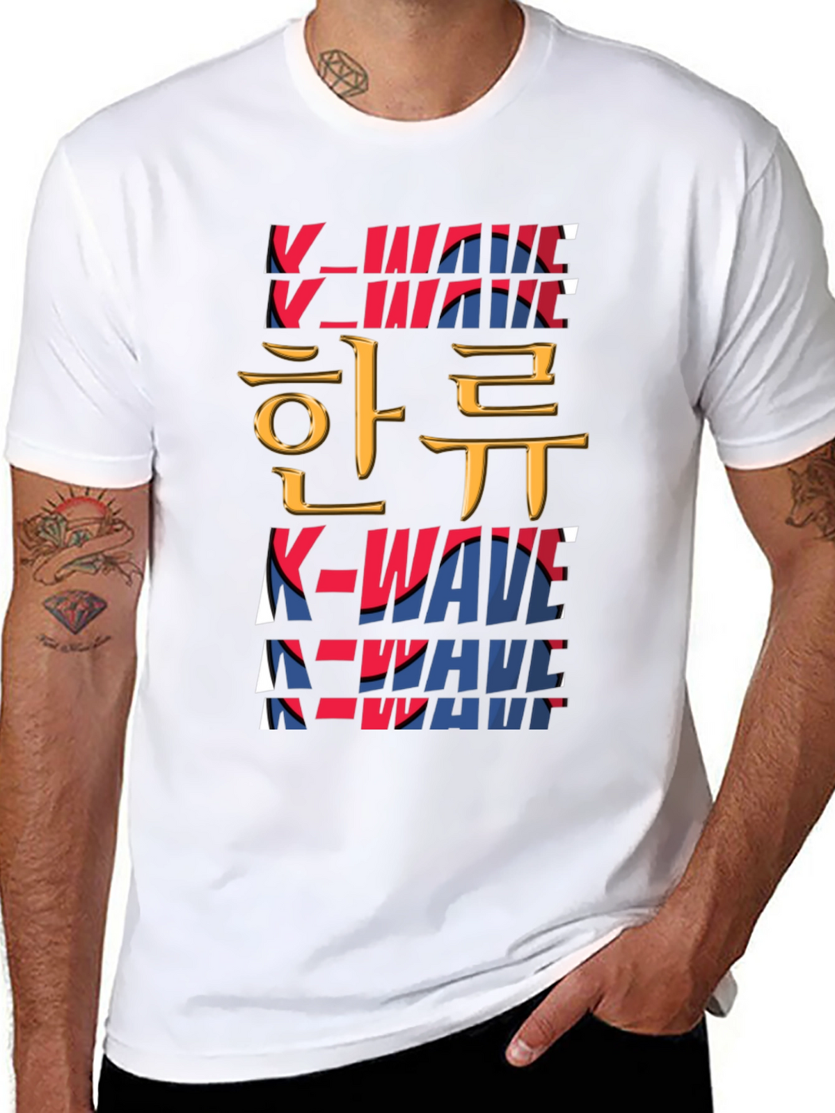 K-Wave T-Shirt - Korean Wave Fashion Tee