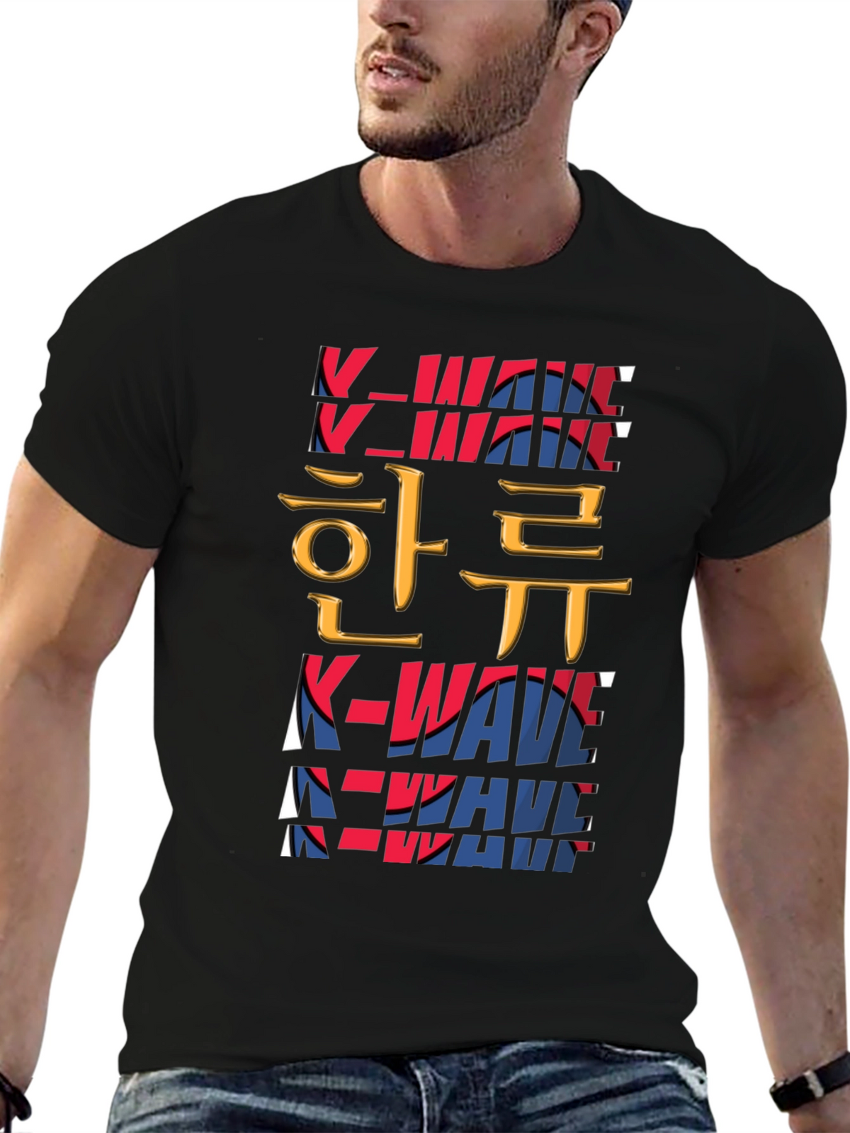 K-Wave T-Shirt - Korean Wave Fashion Tee