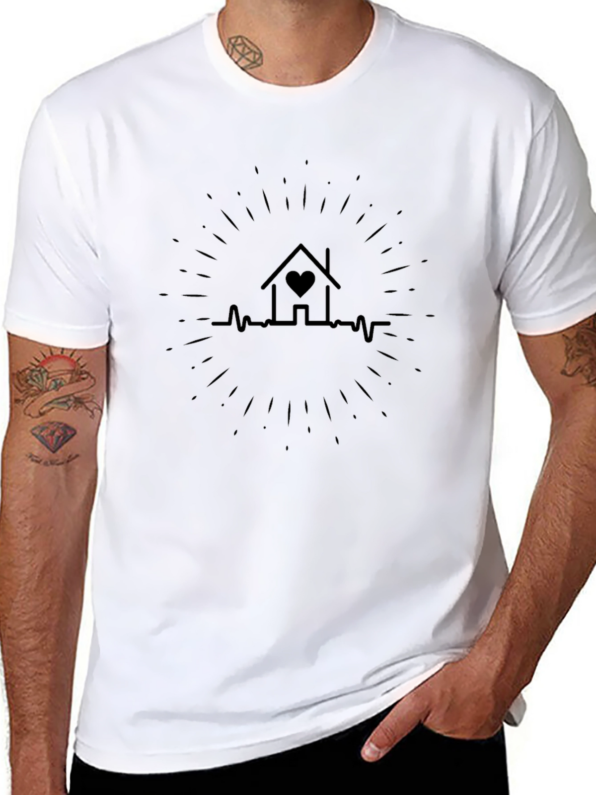 Heartbeat Home T-Shirt