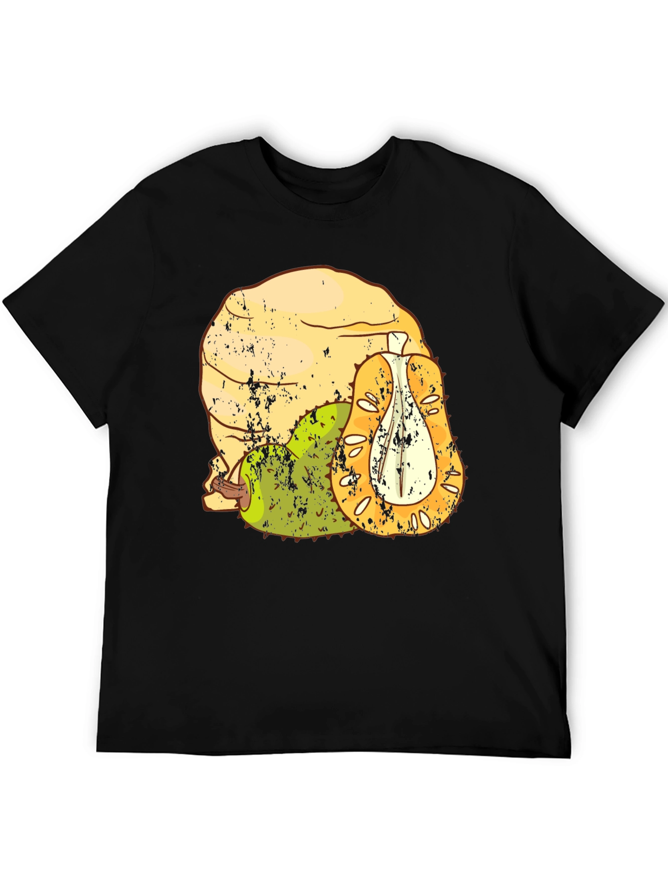 Jackfruit Graphic Tee - Unisex Black T-Shirt