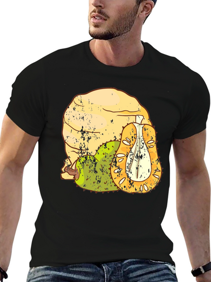 Jackfruit Graphic Tee - Unisex Black T-Shirt